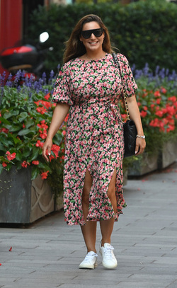 Kelly Brook at Global Radio Studios Kelly Brook at Global Radio Studios