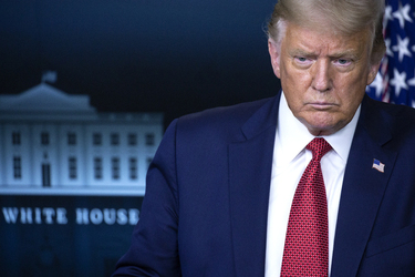 President Donald Trump Removed from Briefing Room by Secret Service President Donald Trump Removed from Briefing Room by Secret Service