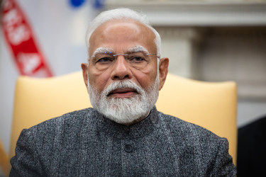 Trump Meets Prime Minister Narendra Modi of India in the Oval Office