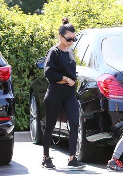 Kourtney Kardashian Is All Smiles After Treating The Kids To A Movie