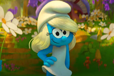 Rihanna as Smurfette in Smurfs