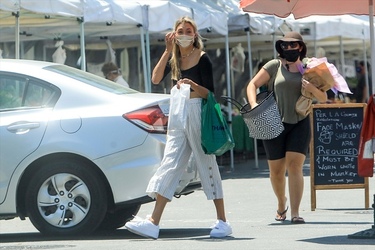 Usher Dominic Adams Greer Grammer Michael Rapaport and Nicolette Gray Seen Around West Hollywood