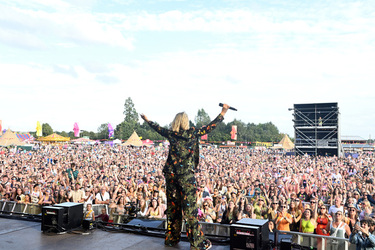 The 2024 Big Feastival day 1 held on Alex James Farm in The Cotswolds