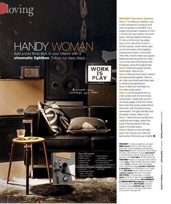 Handy Woman cinematic lightbox