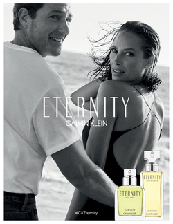 Christy Turlington and Edward Burns for Calvin Klein Eternity
