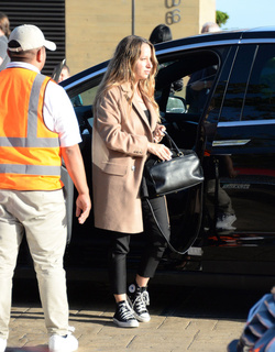 Jennifer Meyer is all smiles as she enjoys Mother s Day with friends and loved ones at Nobu in Malibu.