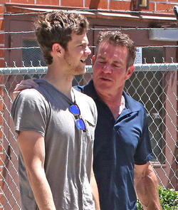 Dennis Quaid Spends Quality Time With Son Jack