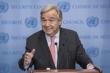 UN Secretary General Guterres speaks on NoKo crisis UN Secretary General Guterres speaks on NoKo crisis
