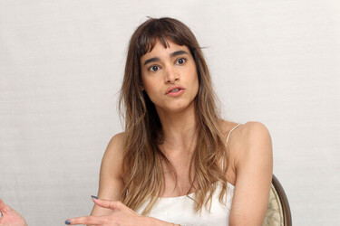 Sofia Boutella Attends Press Conference for The Mummy