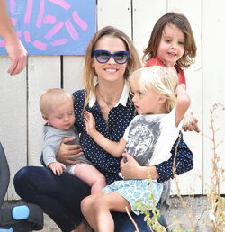 Teresa Palmer Spends Quality Time With Sons Bodhi And Forest In Los Angeles