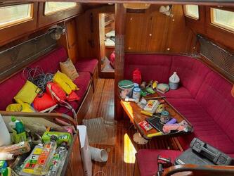 Couple leave dry land to live on &pound;62 000 boat with ZERO sailing experience