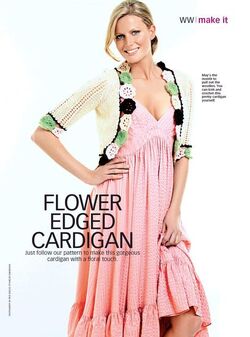 FLOWER EDGED CARDIGAN