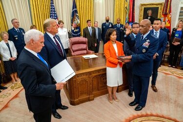 General Charles Q. Brown Sworn in as the Chief of Staff of the Air Force