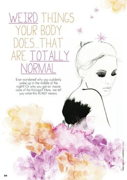 Weird things your body does that are totally normal Dolly Text available