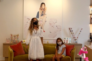 Sarah Jessica Parker and Her Daughter Inside the SJP Flagship Store