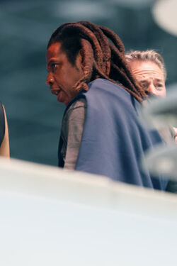 Jay Z seen at Fanatics Fest NYC