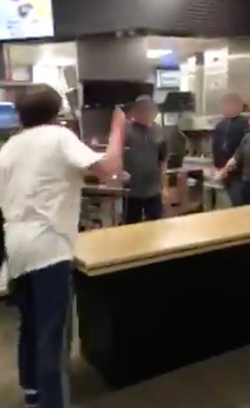 MCDONALDS BRAWL MCDONALDS BRAWL
