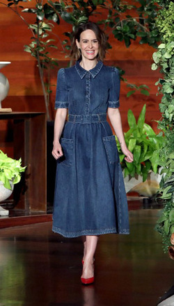 Sarah Paulson gets the fright of her life on the Ellen show