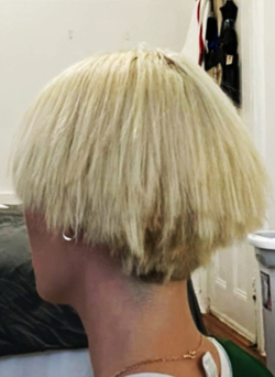 WOMAN GETS THE WORST HAIRCUT OF HER LIFE