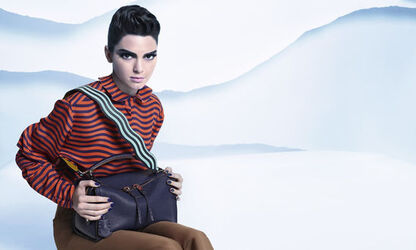 KENDALL JENNER STARS IN FENDI FALL WINTER CAMPAIGN KENDALL JENNER STARS IN FENDI FALL WINTER CAMPAIGN