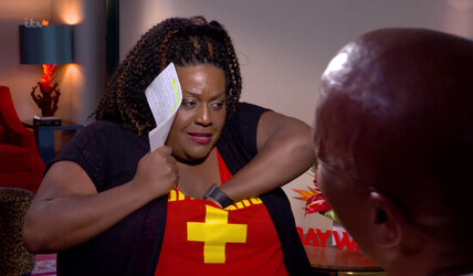 Dwayne Johnson proposes to Alison Hammond during a Baywatch interview on UK TV show This Morning 