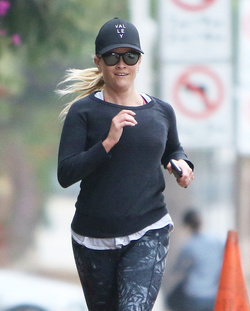Reese Witherspoon is loving her morning workout routine