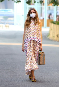 Olivia Palermo out in Downtown Manhattan