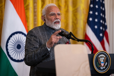 Trump Meets Prime Minister Narendra Modi of India in the Oval Office
