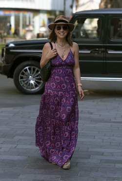 Myleene Klass At Global Radio Myleene Klass At Global Radio