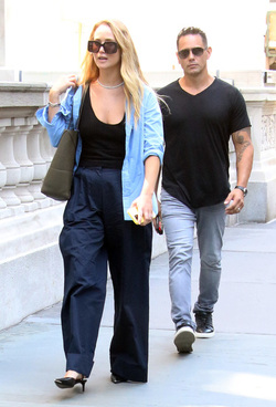 Jennifer Lawrence seen in New York City