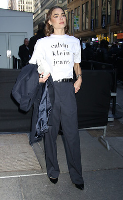 Calvin Klein Arrivals at NY Fashion Week 2025 Calvin Klein Arrivals at NY Fashion Week 2025