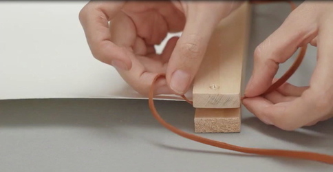 DIY Wooden Art Hanger