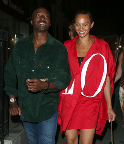 Alesha Dixon Enjoys Night Out in London