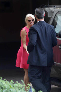 Kelly Anne Conway Leaves Her House in Washington D.C Kelly Anne Conway Leaves Her House in Washington D.C