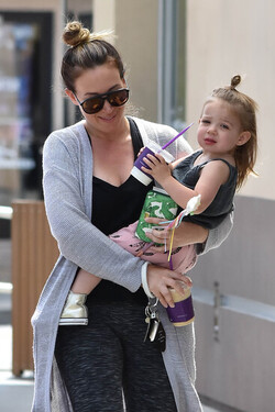 Haylie Duff out With son Ryan Rosenberg Haylie Duff out With son Ryan Rosenberg