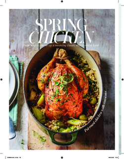 Spring chicken