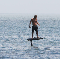 Brody Jenner has fun surfing in Malibu