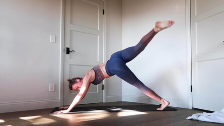 Brie Larson posts her latest yoga YouTube video Brie Larson posts her latest yoga YouTube video