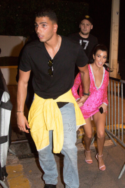 Kendall Jenner with Asap Rocky Kourtney Kardashian and her boyfriend Younes Bendjima going to the Gotha nightclub Kendall Jenner with Asap Rocky Kourtney Kardashian and her boyfriend Younes Bendjima going to the Gotha nightclub