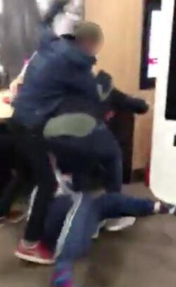 MCDONALDS BRAWL MCDONALDS BRAWL