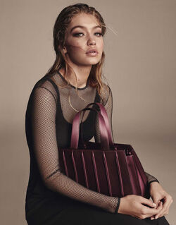 GIGI HADID STARS IN MAMARA FALL WINTER CAMPAIGN GIGI HADID STARS IN MAMARA FALL WINTER CAMPAIGN