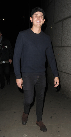 Lottie Moss and Emily Blackwell leaving Bodo Schloss restaurant in Kensington having had a meal and drinks with friends.