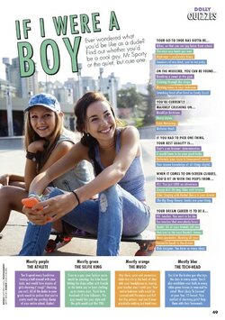 Quiz Would you make a cool guy Dolly Text available