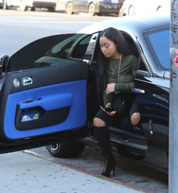 Soo preetty Kylie Jenner gets glamorous with satin dress