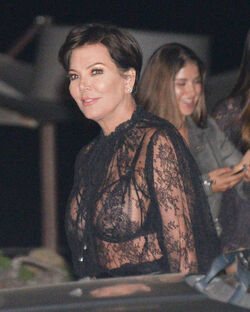 Kris Jenner feeling sexy in sheer top while dining with Jada Pinkett Smith