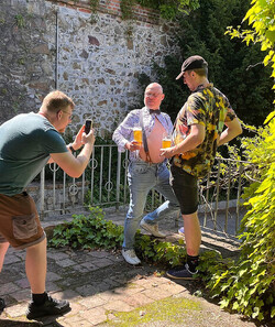 German Innkeeper Turns Guests Boozy Bellies Into Calendar Sensation German Innkeeper Turns Guests Boozy Bellies Into Calendar Sensation