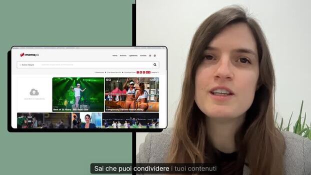 Condividi contenuti esterni con MomaPIX