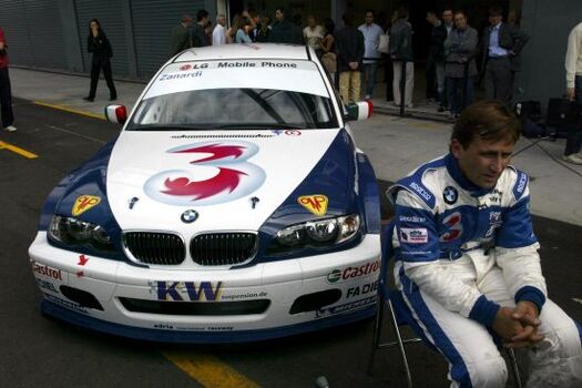 Test Zanardi bmw 320i a Monza Test Zanardi bmw 320i a Monza