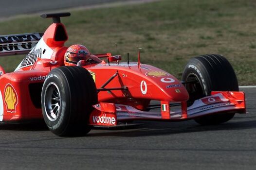 Test Ferrari F2002 Test Ferrari F2002