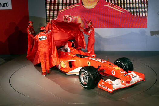Presentazione Ferrari F2003 GA Presentazione Ferrari F2003 GA